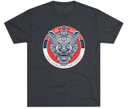 Your Opponent Is Your Teacher Tri-Blend T-Shirt