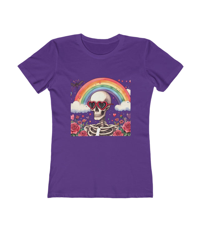 Spring Skull Women's Boyfriend Tee