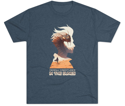 Deadly Creatures In The Dunes Tri-Blend T-Shirt