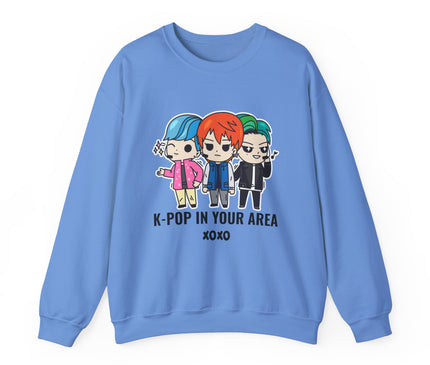 K-Pop In Your Area Classic Crewneck Sweatshirt