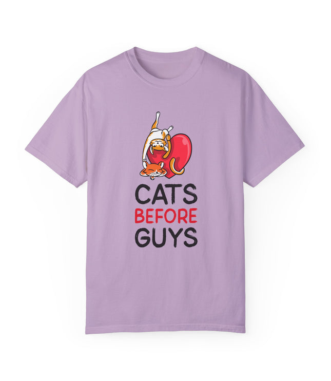 Cats Before Guys Premium T-Shirt