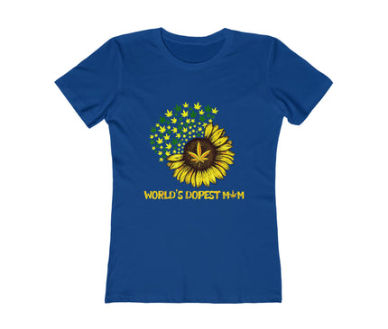 World's Dopest Mom Women's Boyfriend Tee