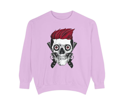 Skull With Guns Premium Sweatshirt