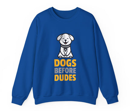 Dogs Before Dudes Classic Crewneck Sweatshirt