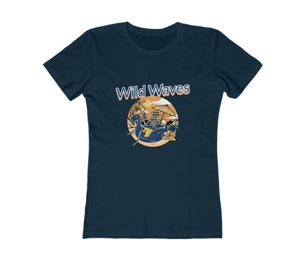 Wild Waves Women's Boyfriend Tee