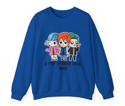 K-Pop In Your Area Classic Crewneck Sweatshirt