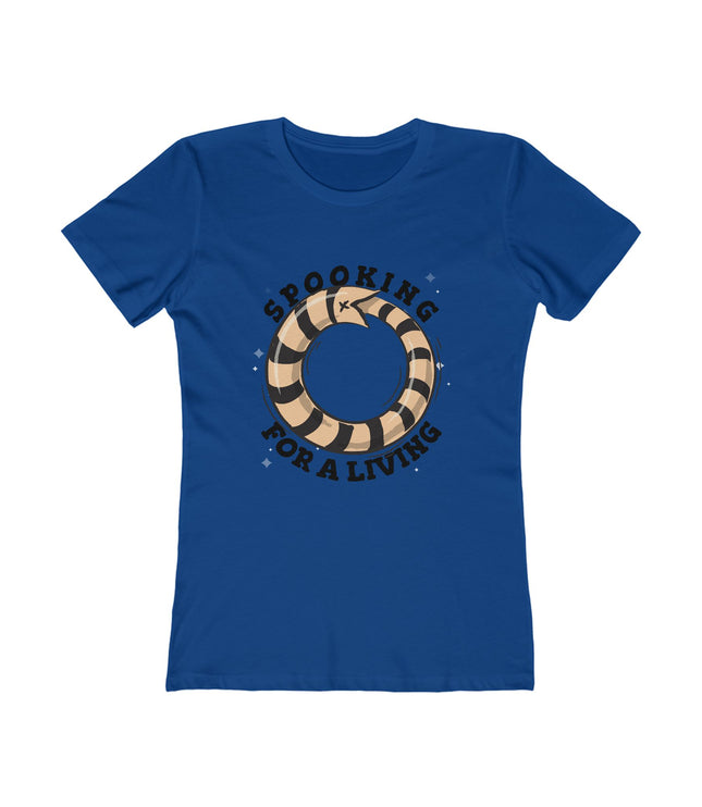 Spooking For Living Women's Boyfriend Tee