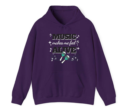 Music Makes Me Feel Alive Classic Hoodie