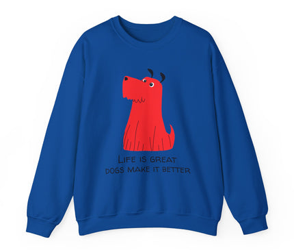Life Is Better Classic Crewneck Sweatshirt