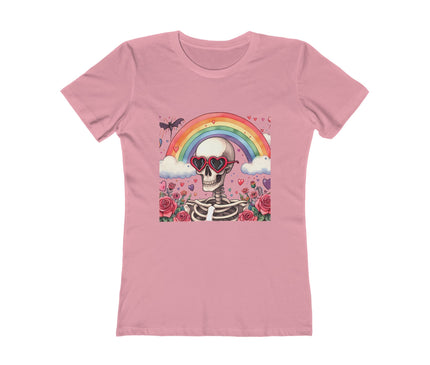 Spring Skull Women's Boyfriend Tee