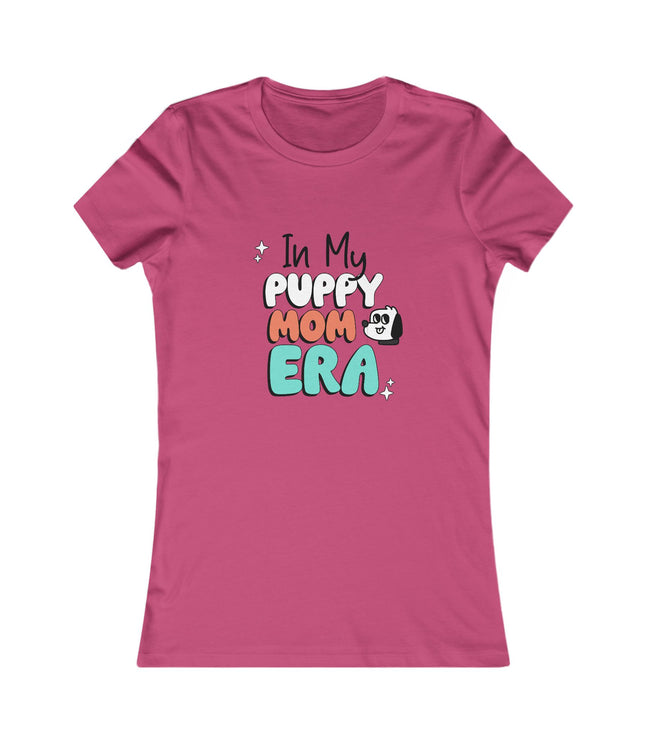 In My Puppy Mom Era Women's Favorite Tee