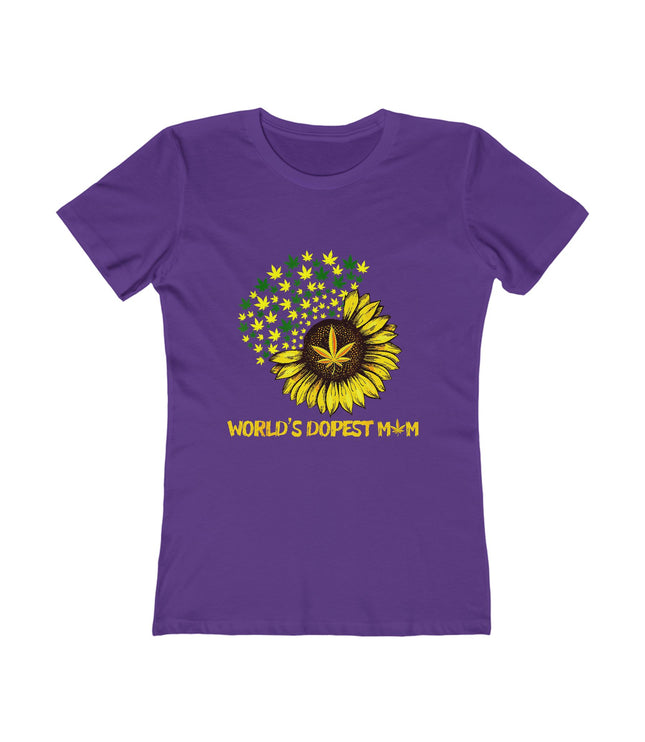 World's Dopest Mom Women's Boyfriend Tee