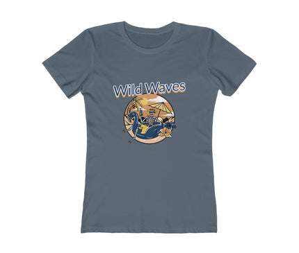 Wild Waves Women's Boyfriend Tee