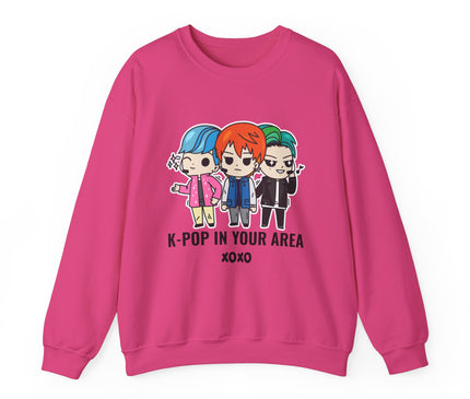 K-Pop In Your Area Classic Crewneck Sweatshirt