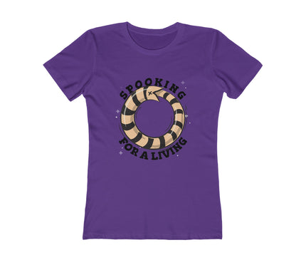 Spooking For Living Women's Boyfriend Tee