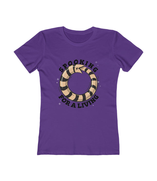 Spooking For Living Women's Boyfriend Tee