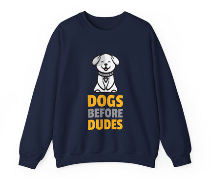 Dogs Before Dudes Classic Crewneck Sweatshirt