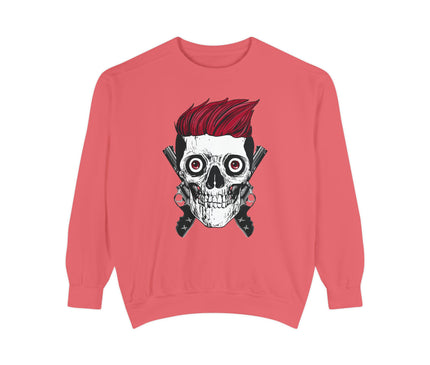 Skull With Guns Premium Sweatshirt