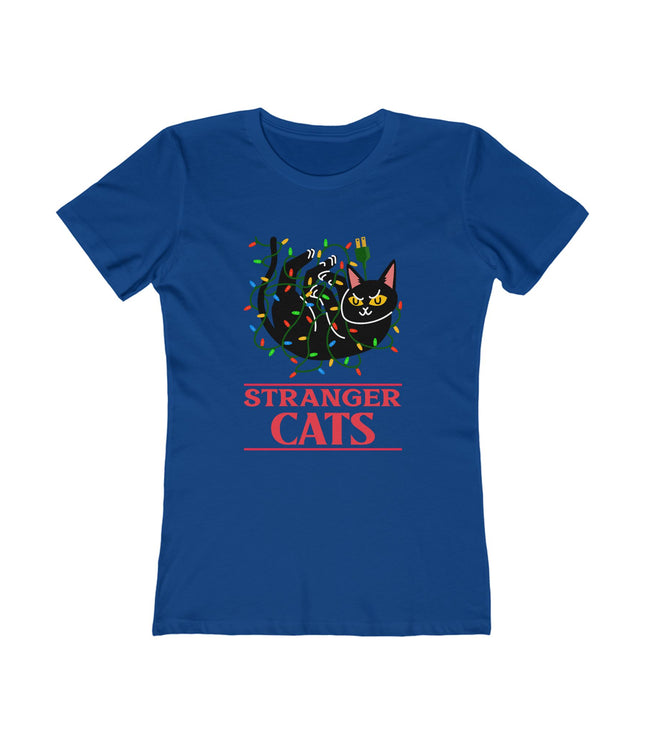 Stranger Cats Women's Boyfriend Tee