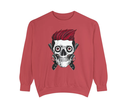 Skull With Guns Premium Sweatshirt