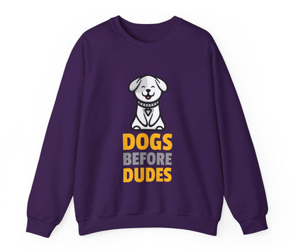 Dogs Before Dudes Classic Crewneck Sweatshirt
