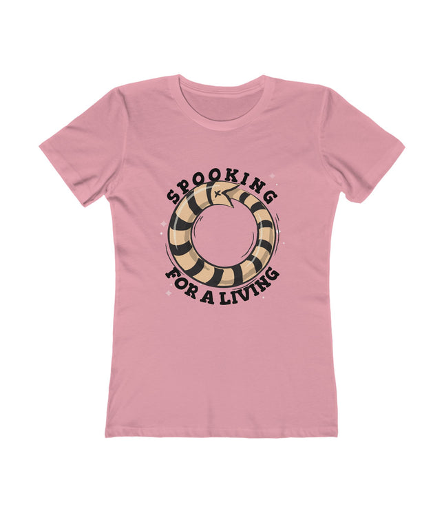 Spooking For Living Women's Boyfriend Tee