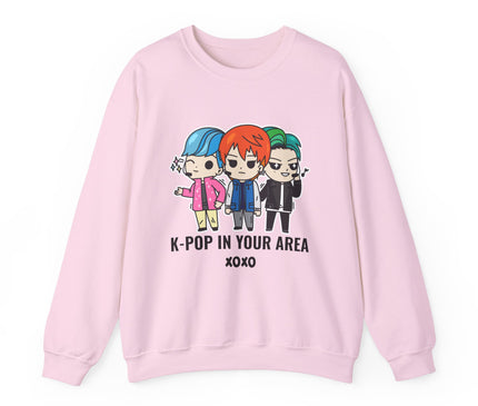 K-Pop In Your Area Classic Crewneck Sweatshirt