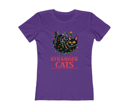 Stranger Cats Women's Boyfriend Tee