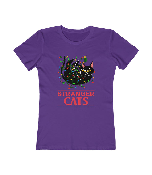 Stranger Cats Women's Boyfriend Tee