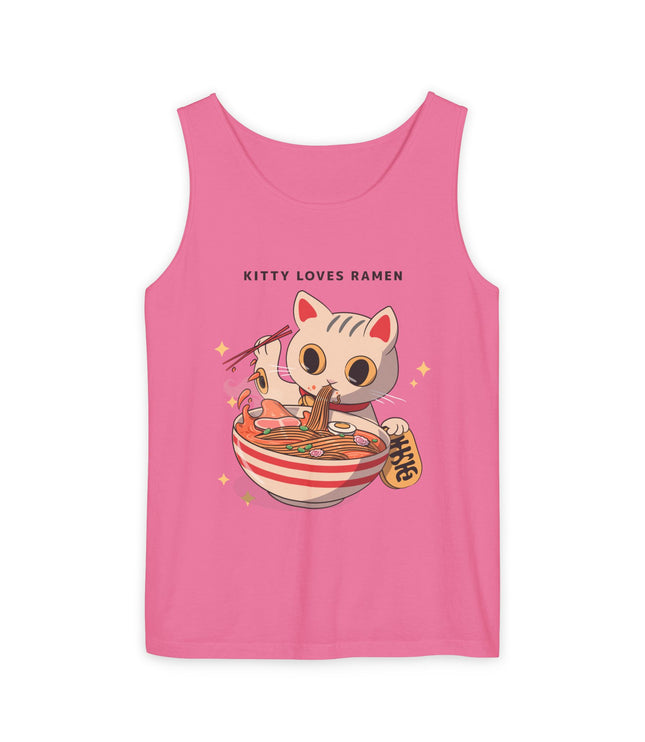 Kitty Loves Ramen Premium Tank