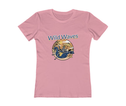 Wild Waves Women's Boyfriend Tee