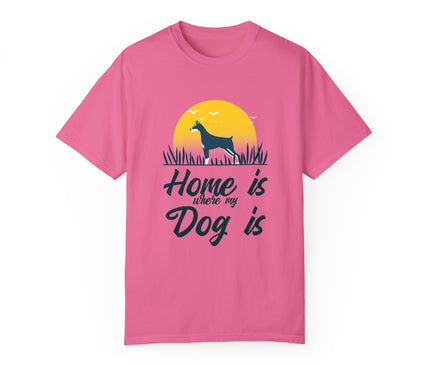 Home Is Where My Dog Is Premium T-Shirt