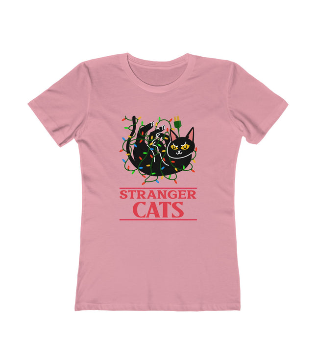 Stranger Cats Women's Boyfriend Tee