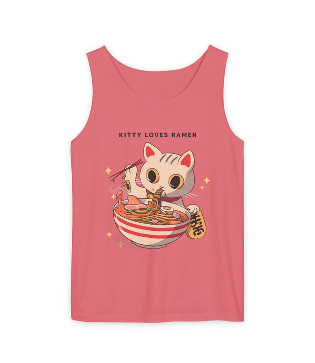 Kitty Loves Ramen Premium Tank