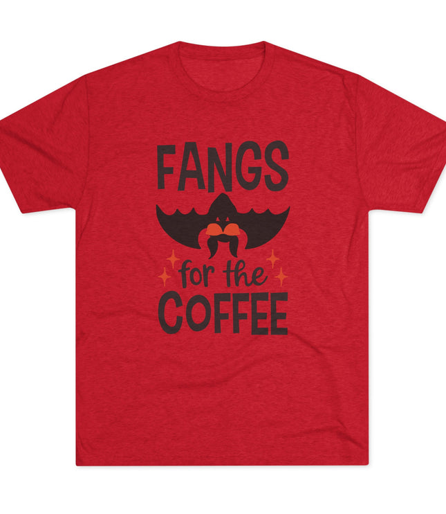 Fangs for the Coffee Tri-blend T-Shirt