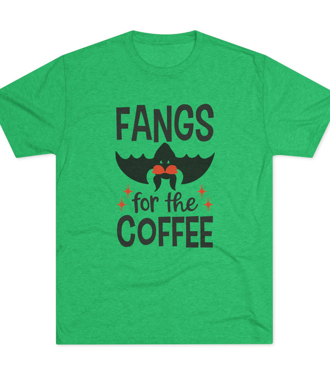 Fangs for the Coffee Tri-blend T-Shirt