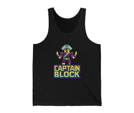 Captain Block Jersey Tank