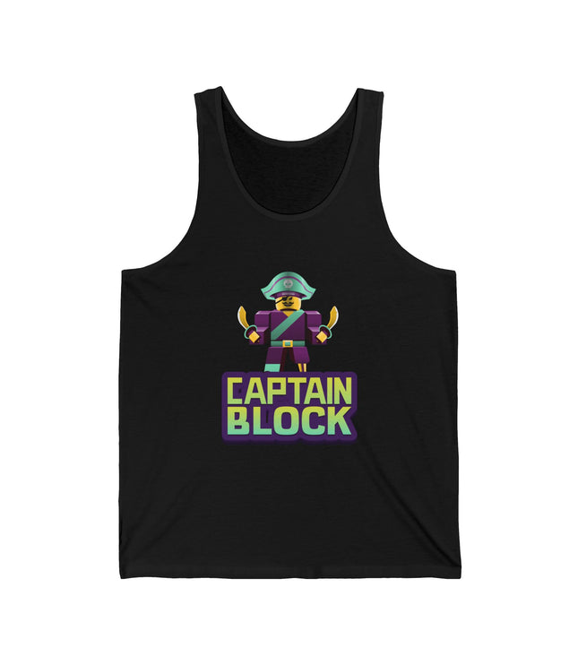Captain Block Jersey Tank