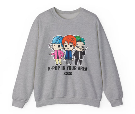 K-Pop In Your Area Classic Crewneck Sweatshirt