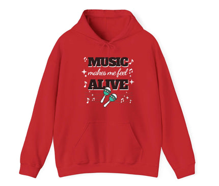 Music Makes Me Feel Alive Classic Hoodie