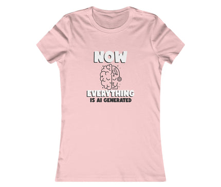 AI Generated Women's Favorite Tee