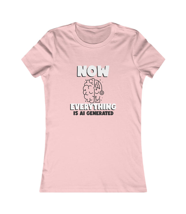 AI Generated Women's Favorite Tee