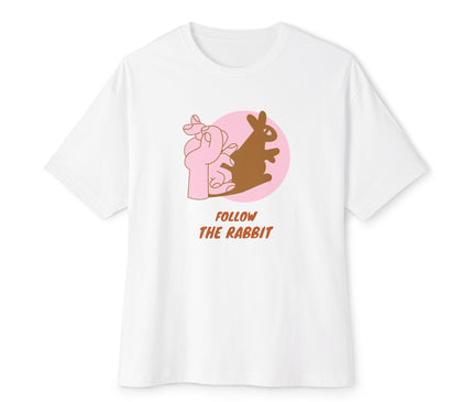 Follow The Rabbit Oversized T-Shirt