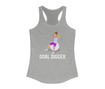 Goal Digger Women's Racerback Tank