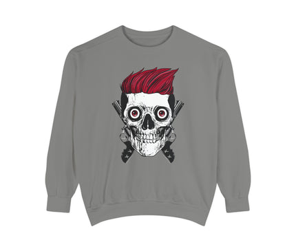 Skull With Guns Premium Sweatshirt