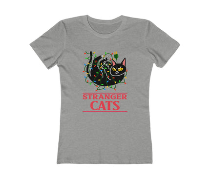 Stranger Cats Women's Boyfriend Tee