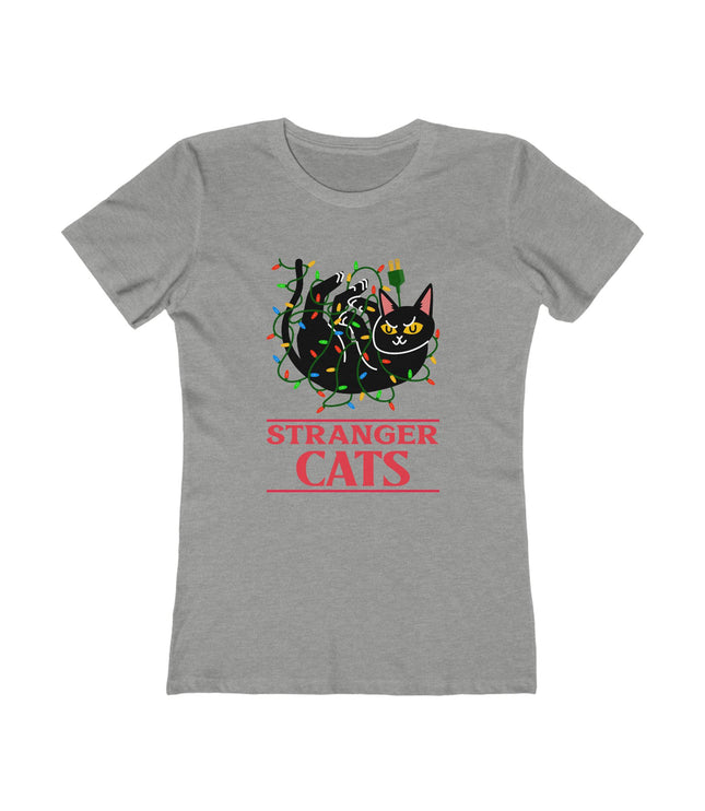 Stranger Cats Women's Boyfriend Tee