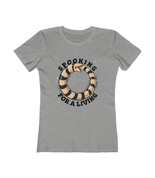Spooking For Living Women's Boyfriend Tee
