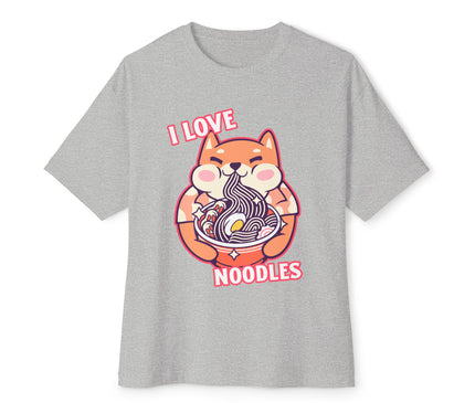I Love Noodles Oversized T-Shirt
