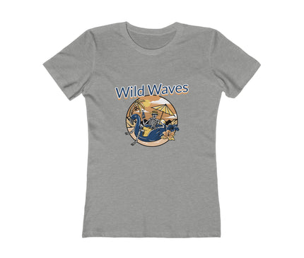 Wild Waves Women's Boyfriend Tee